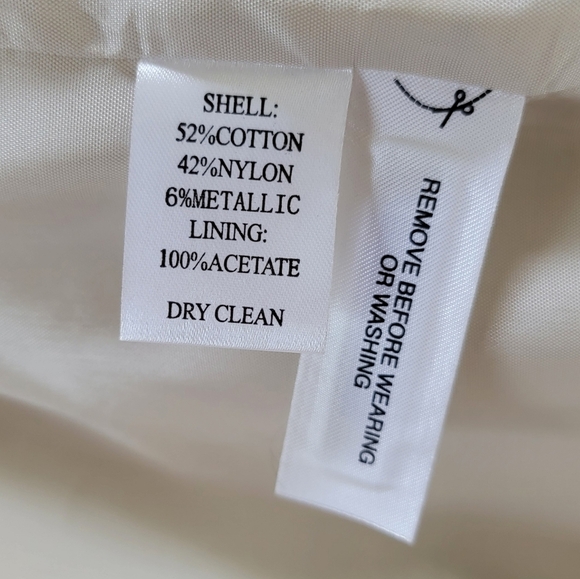 LOFT Cream Trench Coat with Classic Design Size Medium Petite NWT - Picture 6 of 10